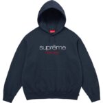Classic Logo Hooded Sweatshirt Navy