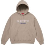 Classic Logo Hooded Sweatshirt Taupe
