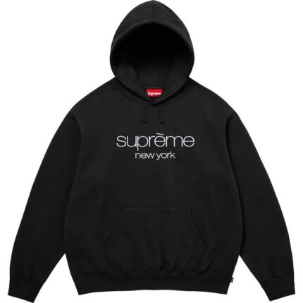 Classic Logo Hooded Sweatshirt Black