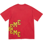 Cracked Spellout S/S Top Red - Image 2