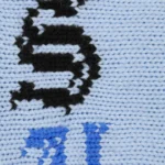 Old English Sleeves Sweater Light Blue - Image 2