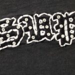 Rhinestone Raglan S/S Top Black - Image 2