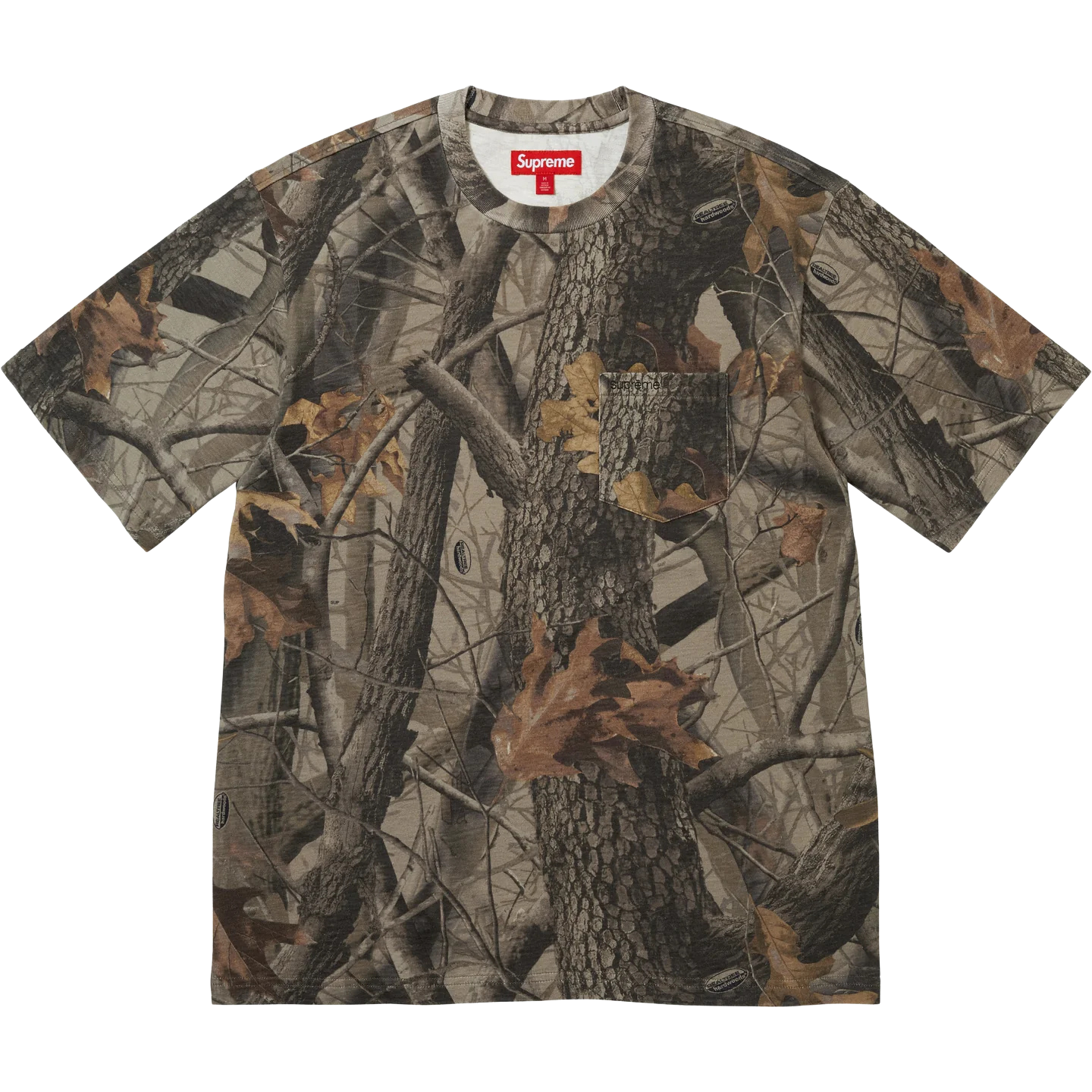 SS Pocket Tee Realtree Hardwoods Camo S/S Pocket Tee Realtree Hardwoods Camo - Image 1