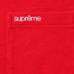 S/S Pocket Tee Red - Image 2