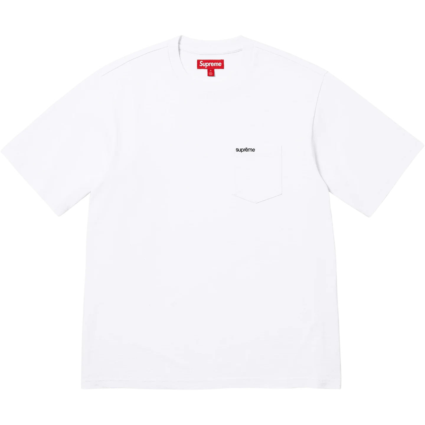 SS Pocket Tee White S/S Pocket Tee White - Image 1