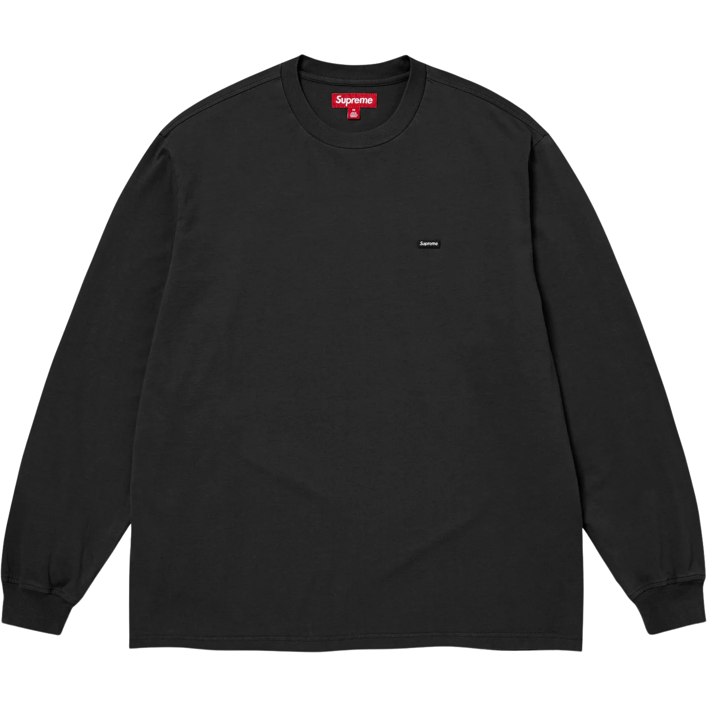 Small Box Long Sleeve Tee Black Small Box Long Sleeve Tee Black - Image 1
