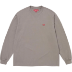 Small Box Long Sleeve Tee Grey