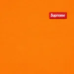Small Box Long Sleeve Tee  Orange - Image 2