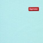 Small Box Long Sleeve Tee  Cyan - Image 2