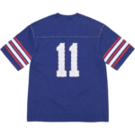 Studded S/S Football Top  Blue - Image 2