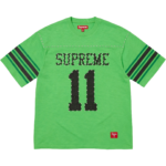 Studded S/S Football Top Green