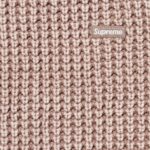 Washed Small Box Waffle Sweater Light Brown - Image 2