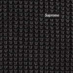 Washed Small Box Waffle Sweater Black - Image 2