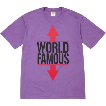 World Famous Tee Purple