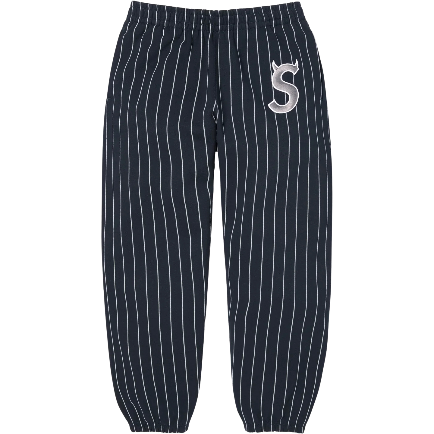 Devil S Logo Sweatpant Stripe front Devil S Logo Sweatpant Stripe - Image 1