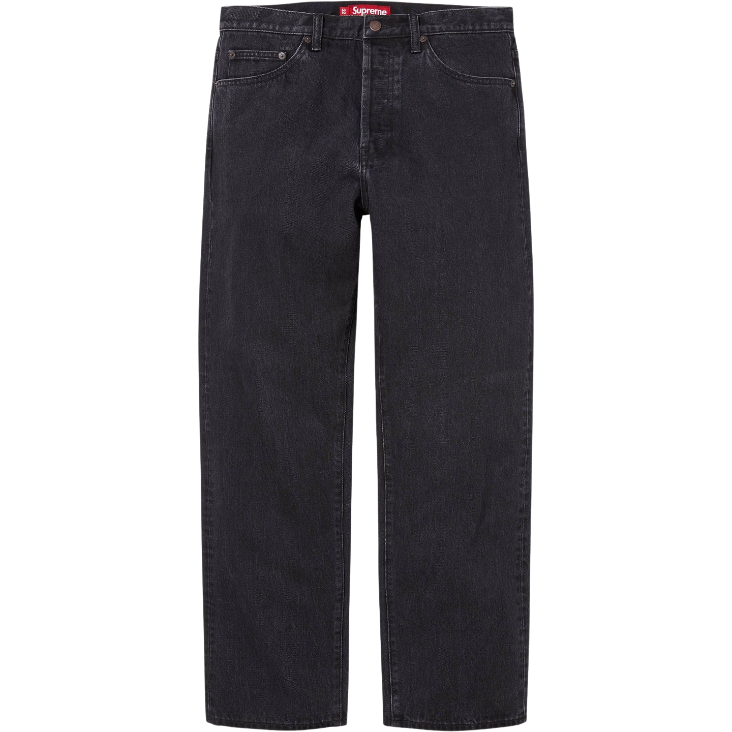 Regular Jean Black front Regular Jean White - Image 1